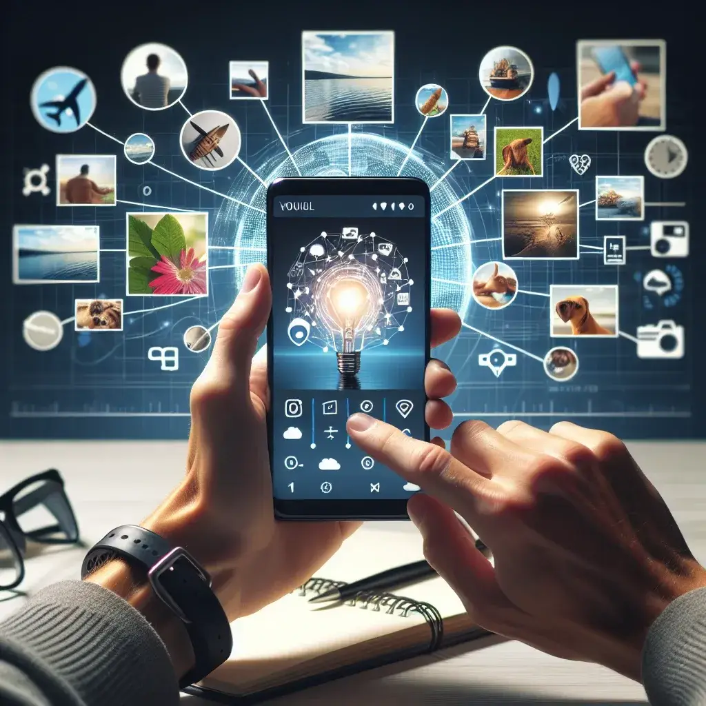 "Exemplo de Instagram Stories destacando recursos criativos, como adesivos interativos e filtros, ilustrando dicas do guia completo para dominar esta ferramenta essencial de marketing digital."